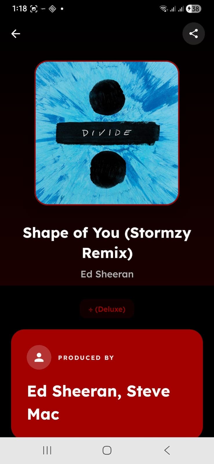 Center phone screen content